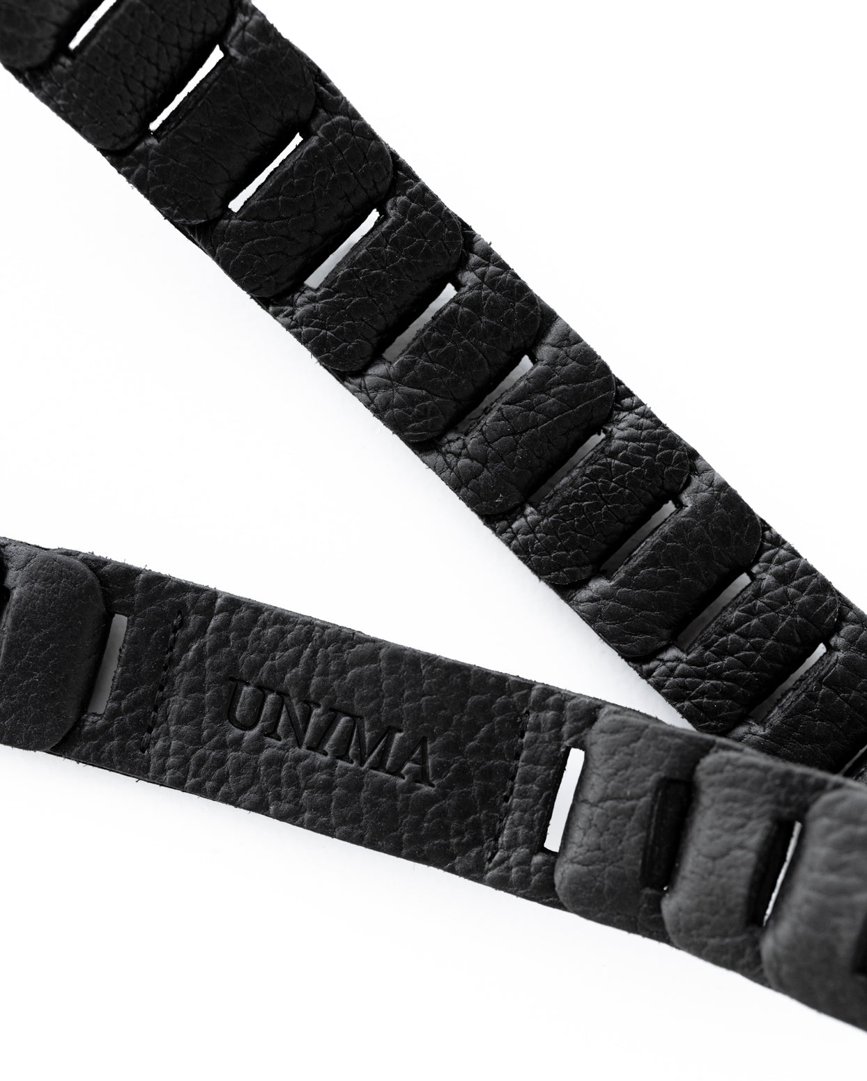 Bison Leather Link Strap